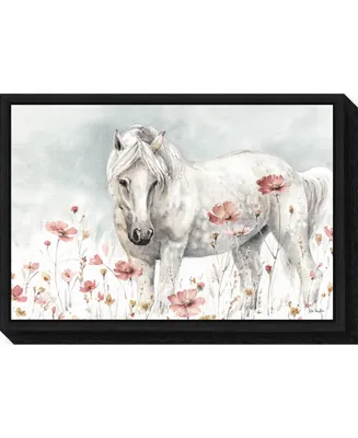 Amanti Art Wild Horses Ii by Lisa Audit Canvas Framed Art
