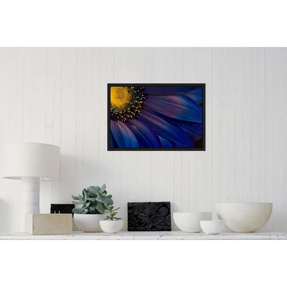 Amanti Art Blue Rays by Porsteinn H. Ingibergsson Canvas Framed Art