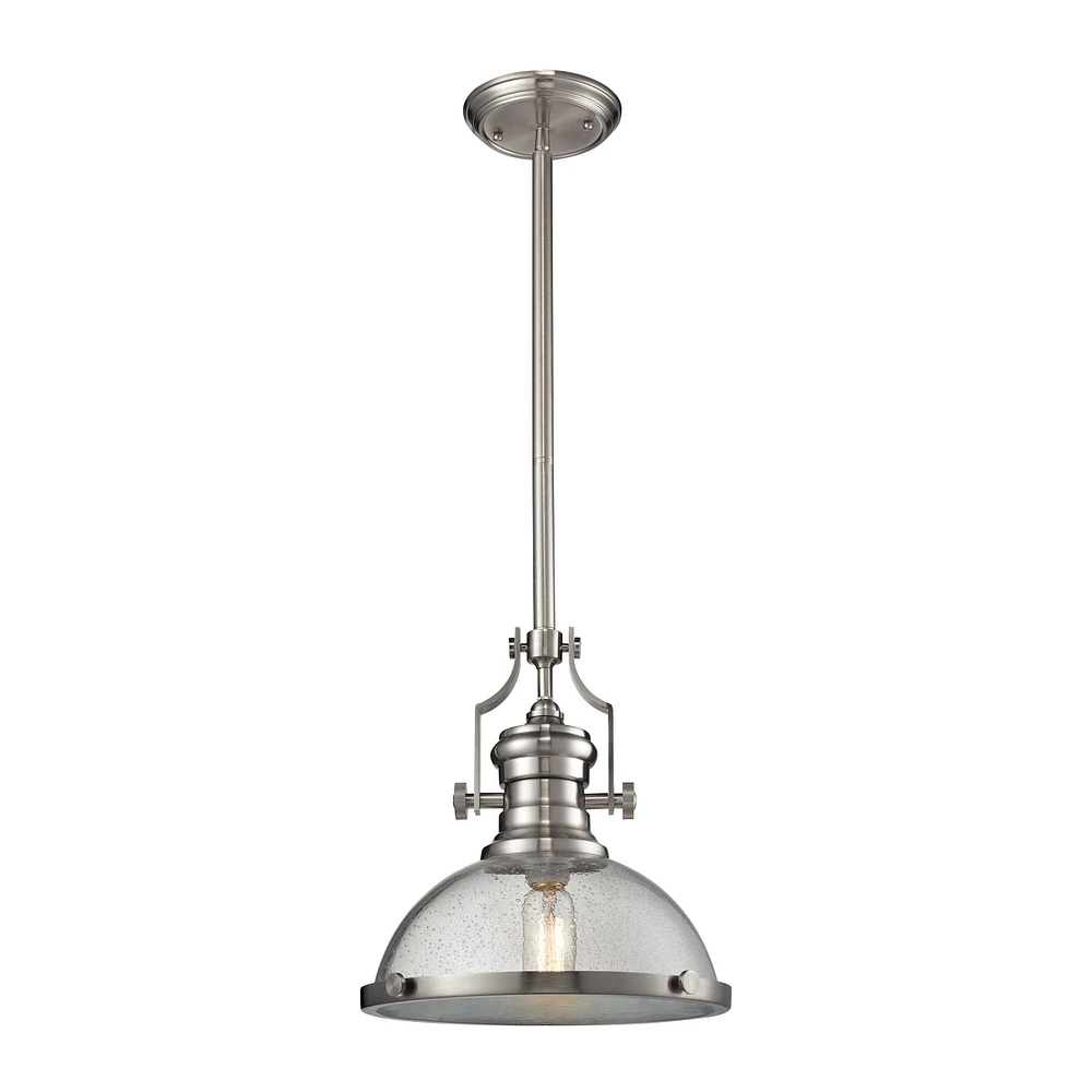 Elk Lighting Chadwick Pendant in Satin Nickel