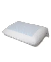 Swiss Comforts Cool Gel Memory Foam Pillow, 22"X14"