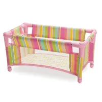 Manhattan Toy Baby Stella Take Along Travel Crib For 15 Inch Dolls