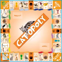 Late for the Sky Cat-Opoly Game