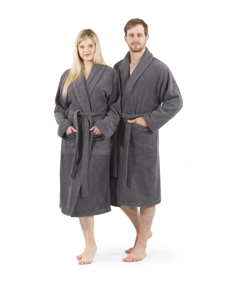 Linum Home Personalized 100% Turkish Cotton Waffle Terry Bathrobe