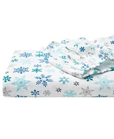 Eddie Bauer Printed Cotton Flannel -Pc. Sheet Set