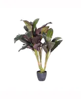 Vickerman 30" Artificial Real Touch Dracaena