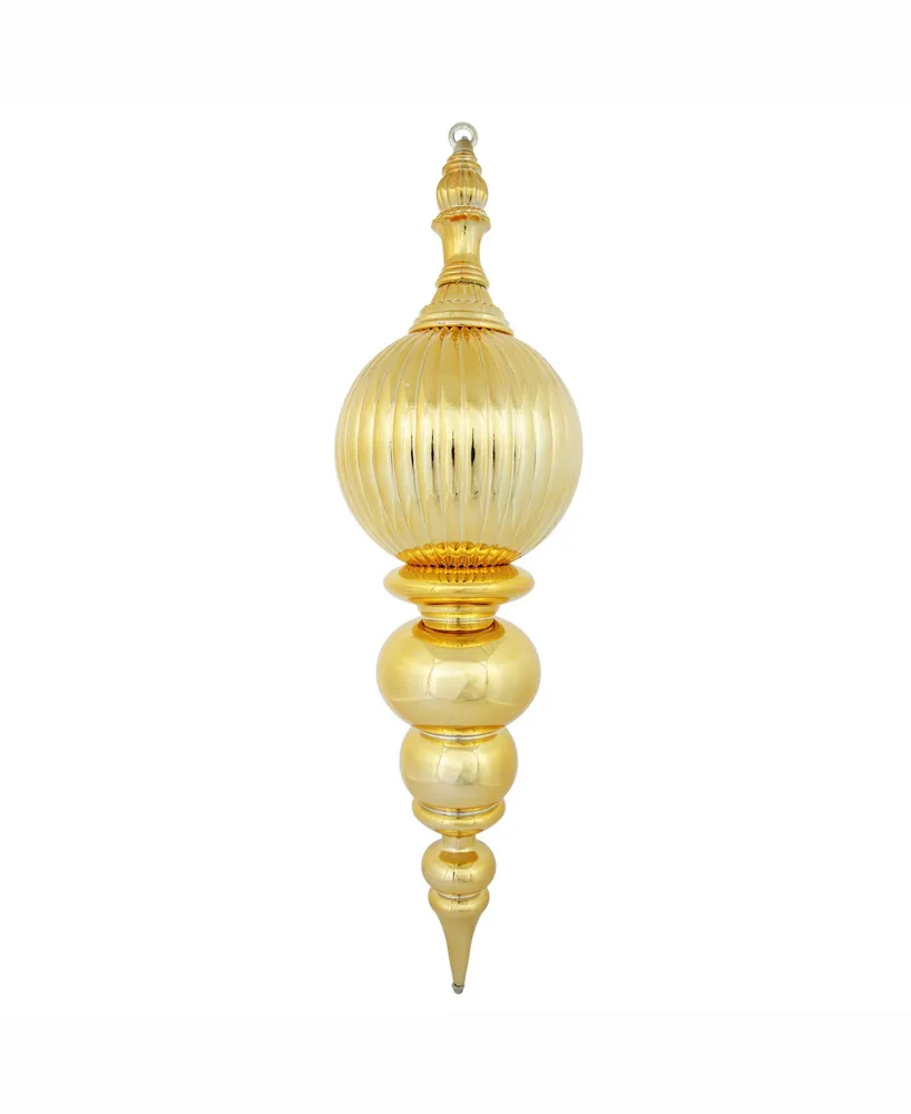 Vickerman 28" Gold Shiny Finial Christmas Ornament