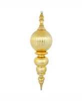 Vickerman 28" Gold Shiny Finial Christmas Ornament