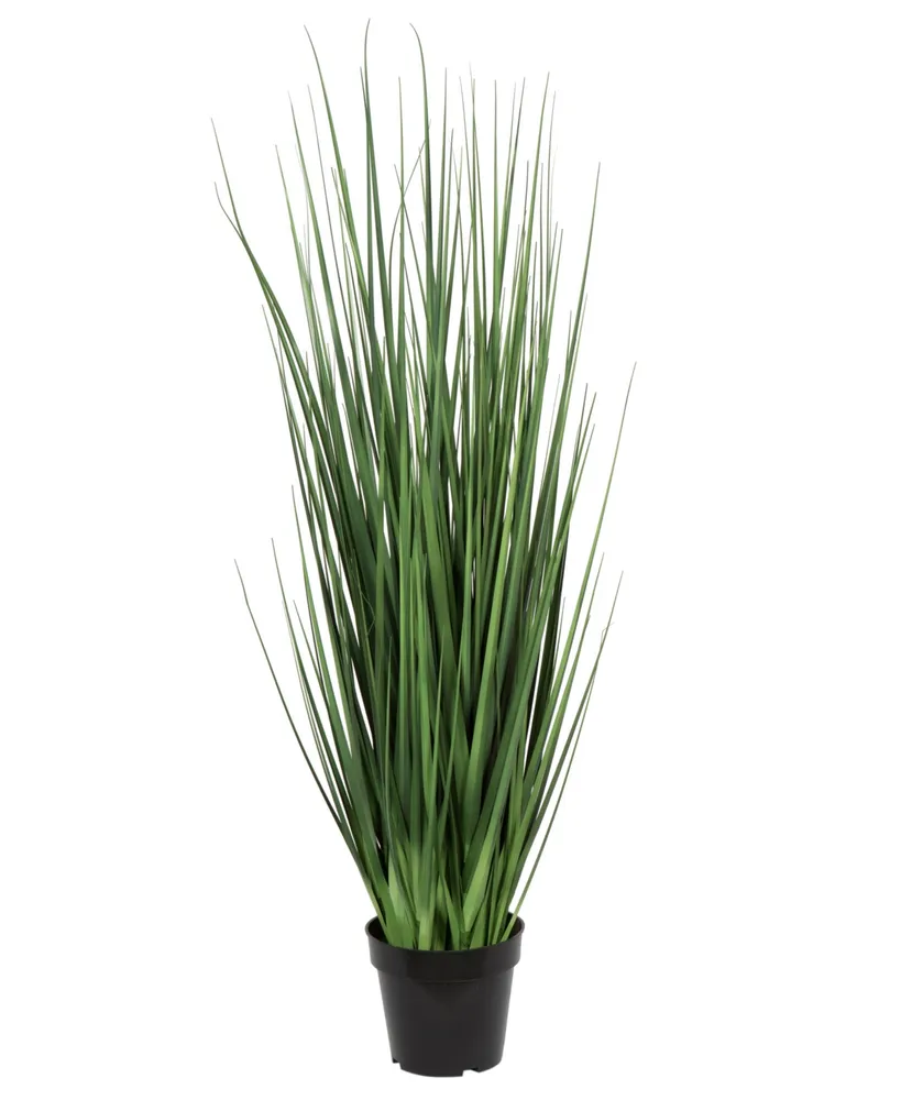Vickerman 48" Artificial Potted Extra Full Green Grass
