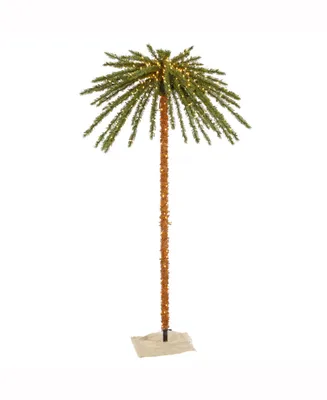 Vickerman 7' Outdoor Palm Artificial Tree