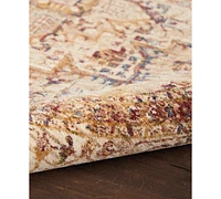 Km Home Taza Heriz 5' Round Area Rug