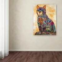 Oxana Ziaka 'Sun Cat' Canvas Art - 19" x 14" x 2"
