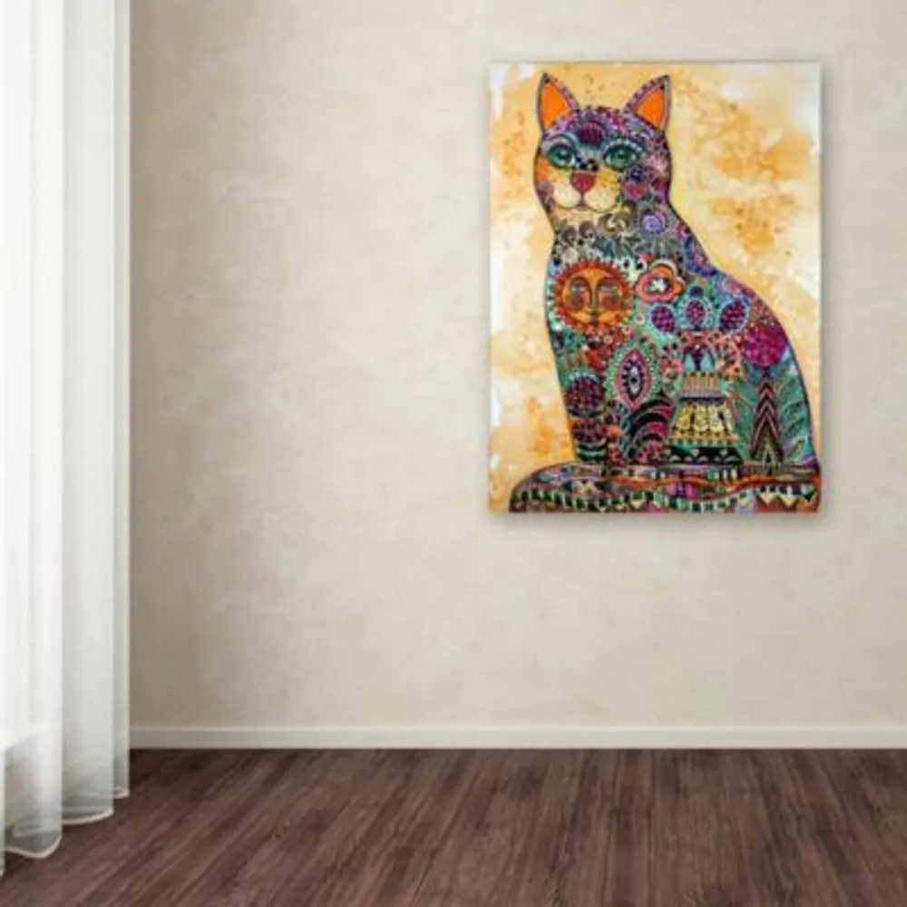 Oxana Ziaka Sun Cat Canvas Art Collection