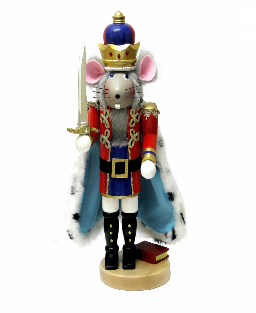 Kurt Adler 17.5 Inch Steinbach Mouse King Nutcracker