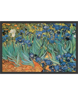 Amanti Art Garden Of Irises By Vincent Van Gogh