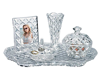 Godinger Shannon 5 Pc Vanity Set