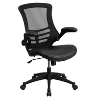 Mid-Back Black Mesh Swivel Task Chair