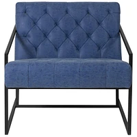 Hercules Madison Series Retro Leather Tufted Lounge Chair