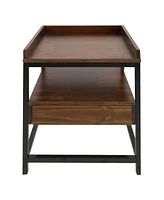 Horizon End Table with Drawer