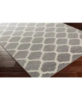 Surya Horizon Hrz-1001 Medium Gray 7'10" Round Area Rug