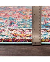 Closeout! Surya Anika Ani-1015 Aqua 5'3" x 7'3" Area Rug