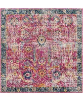 Livabliss Harput Hap-1013 Garnet 6'7" Square Area Rug