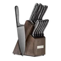 Cambridge Nero 12-Piece Cutlery Set with Knife Block