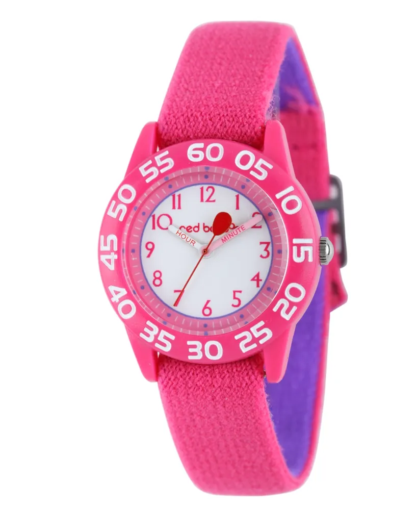 Red Balloon Boys Blue Velcro Band Time Teacher Watch - The Black Bow  Jewelry Company