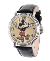 Disney Mickey Mouse Men's Antique Silver Vintage Alloy Watch