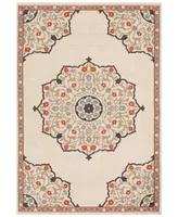 Closeout! Surya Alfresco Alf-9679 Burnt Orange 8'9" x 12'9" Area Rug, Indoor/Outdoor