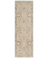 Livabliss Caesar Cae-1192 Light Gray 3' x 12' Runner Area Rug