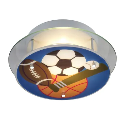 Novelty 2-Light Sports Semi-Flush