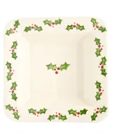 Euro Ceramica Natal Square Platter