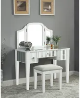 Boise Lift-Top Mirror Vanity Set