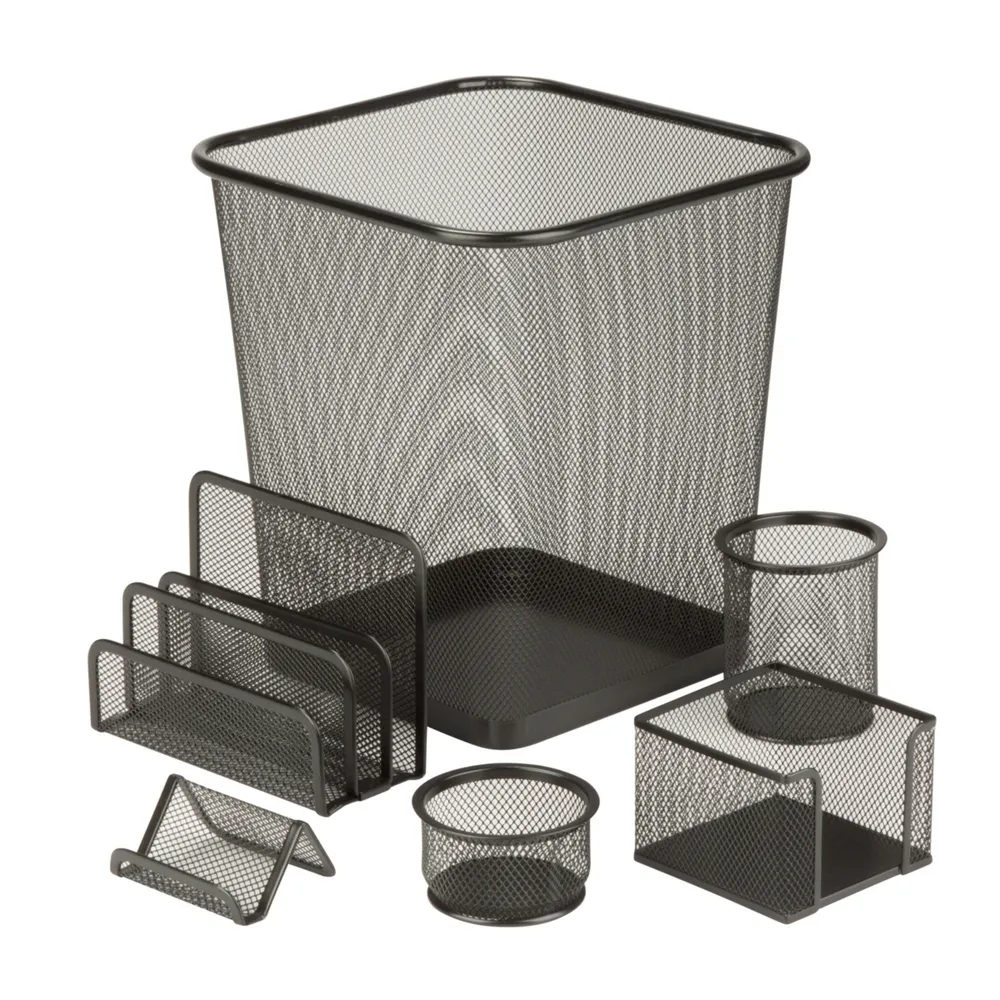 Honey Can Do 6-pc. Mesh Desk Set