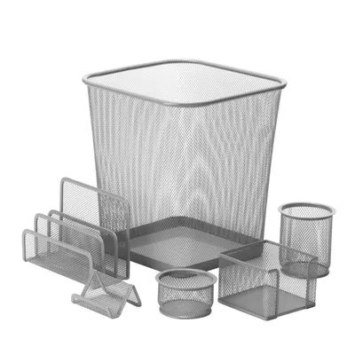 Honey Can Do 6-pc. Mesh Desk Set