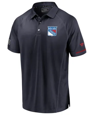 Majestic Men's New York Rangers Rinkside Pro Polo