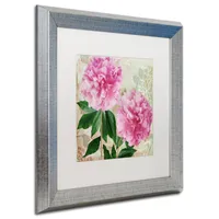 Color Bakery 'Sonata I' Matted Framed Art, 16" x 16"