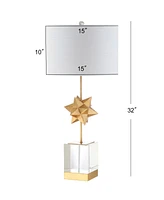 Jonathan Y Estelle Led Metal or Crystal Table Lamp