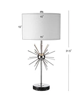 Jonathan Y Aria Metal or Marble Led Table Lamp