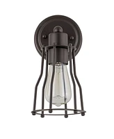 Jonathan Y Evelyn -Light Metal Vanity Light