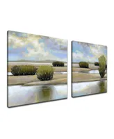 Ready2HangArt 'Desert Water I/Ii' 2 Piece Canvas Wall Art Set