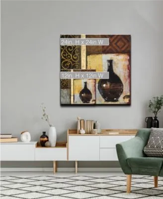 Ready2hangart Ancient Vase I Abstract Canvas Wall Art Collection