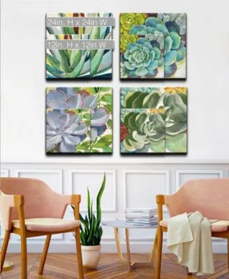 Ready2hangart Botanical Bliss Iv Floral Canvas Wall Art Collection