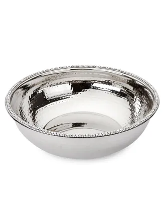 Classic Touch Prism Serveware Salad Bowl with Diamonds