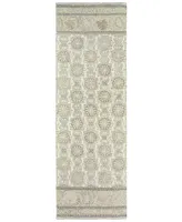 Oriental Weavers Craft 93002 Ash/Sand 2'6" x 8' Runner Area Rug