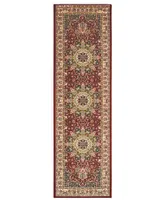 Closeout! Oriental Weavers Kashan 119N Red/Ivory 2'3" x 7'6" Runner Area Rug