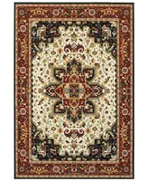 Closeout! Oriental Weavers Kashan 96W Red/Ivory 3'10" x 5'5" Area Rug