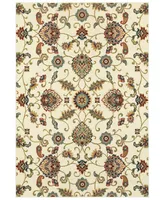 Closeout! Oriental Weavers Kashan 9946W Ivory/Multi 3'10" x 5'5" Area Rug