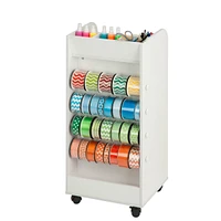 Honey Can Do Rolling Craft Cart with Drawers