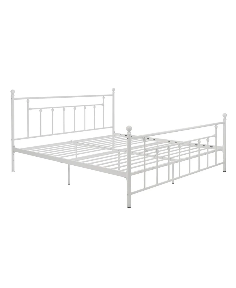 EveryRoom Maisie King Metal Bed